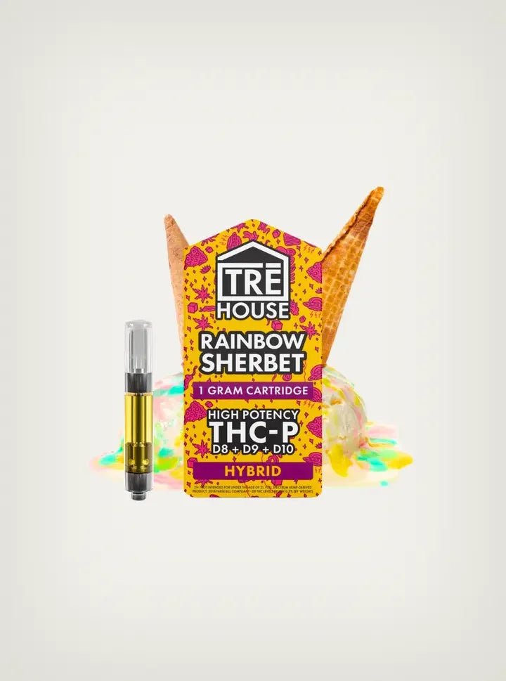 TRE House | Cartucho Wax Desechable THC - P + D10 + D9 + D8 | Hybrid | 1g - CannaFlow