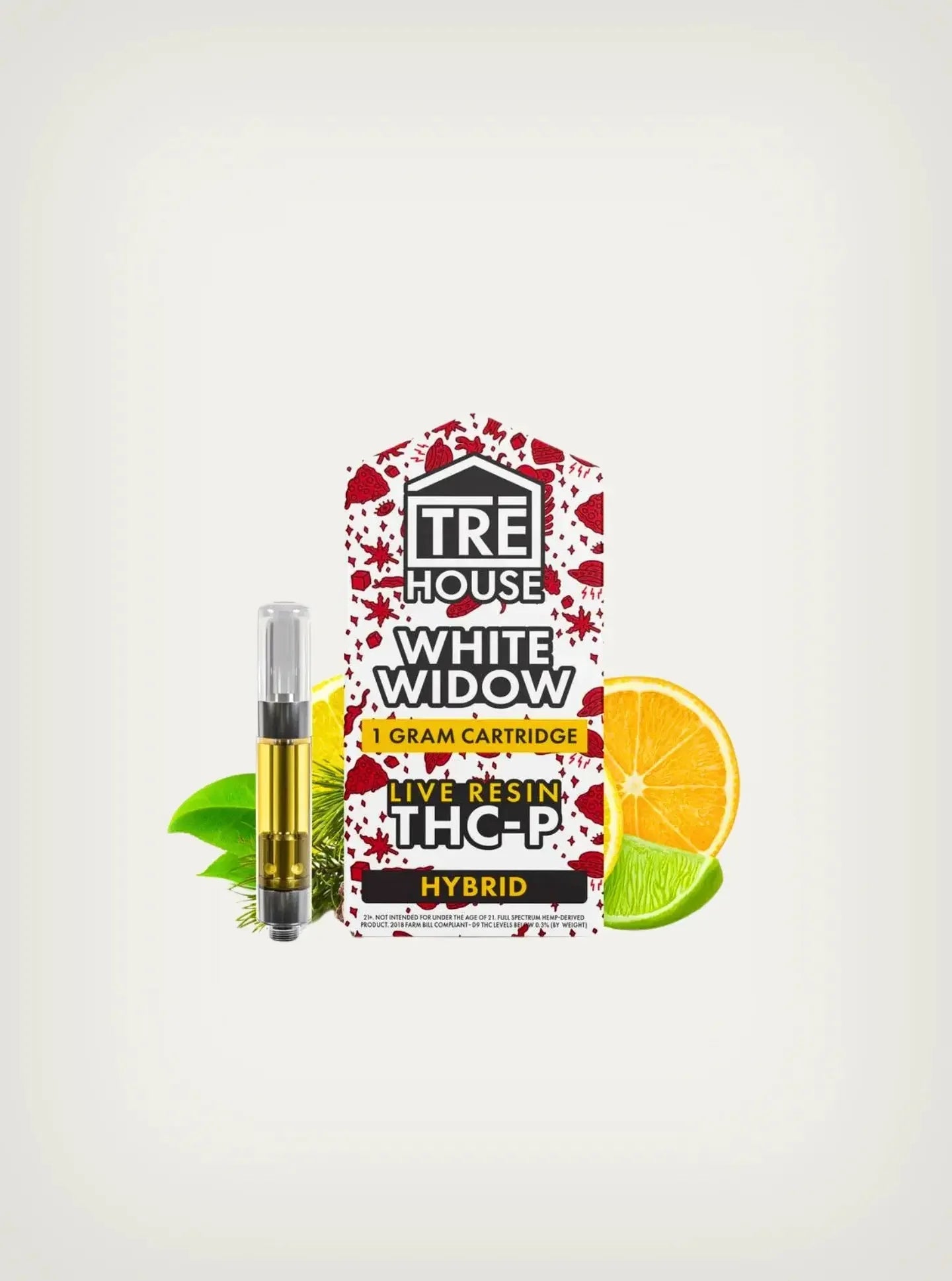 TRE House | Cartucho Wax Desechable THC - P | White Widow Hybrid | 1g - CannaFlow