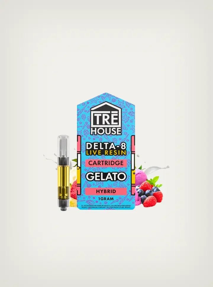 TRE House | Cartuchos Wax Desechables Delta 8 Live Resin | 1g - CannaFlow