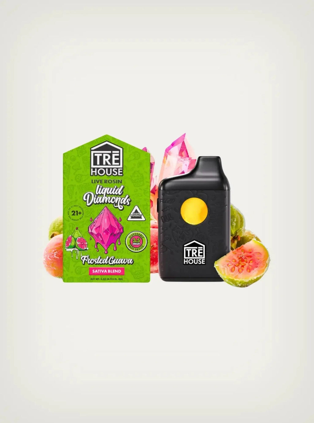 TRE House | Pluma de Wax Desechable Liquid Diamonds 3.5g - CannaFlow