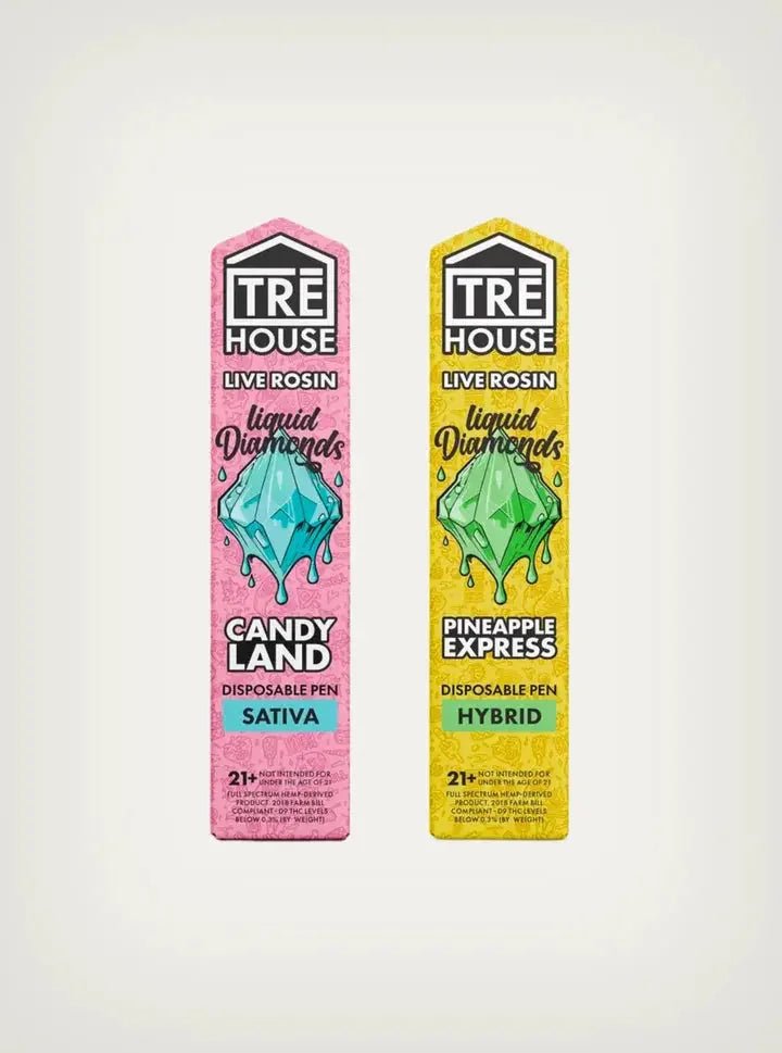 TRE House | THC Vape Desechable | Liquid Diamonds | 2g - CannaFlow